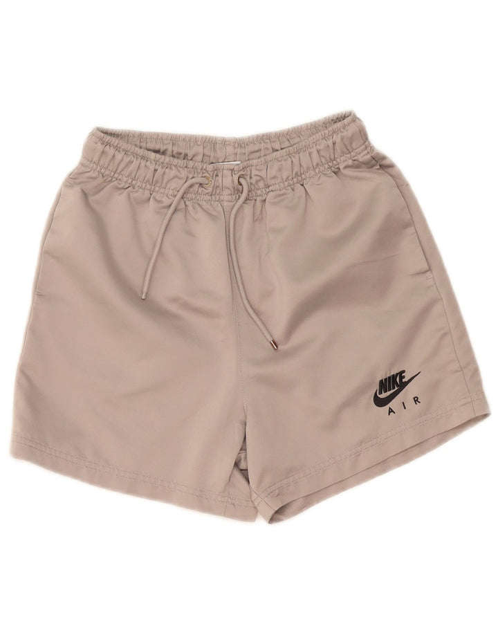 Nike Womens Sport Shorts UK 8 Small Grey