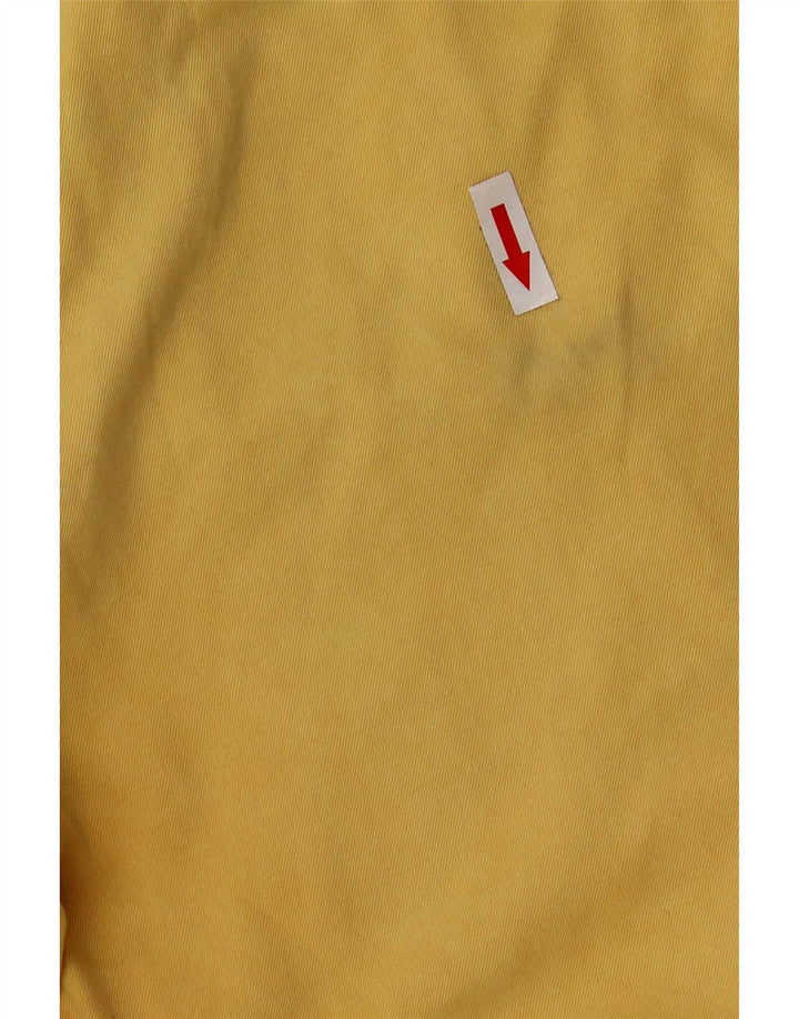 Woolrich Mens Chino Shorts W32 Medium Yellow Cotton