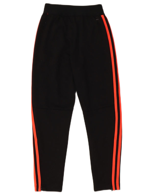 Adidas Boys Climalite Tracksuit Trousers 7-8 Years  Black Polyester