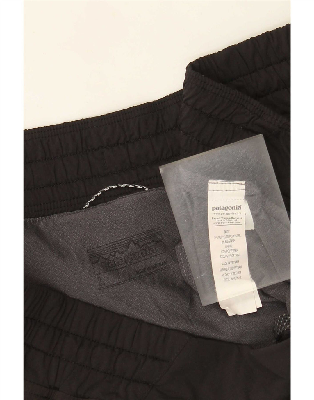 Patagonia Womens Sport Shorts UK 16 Large Black Polyester