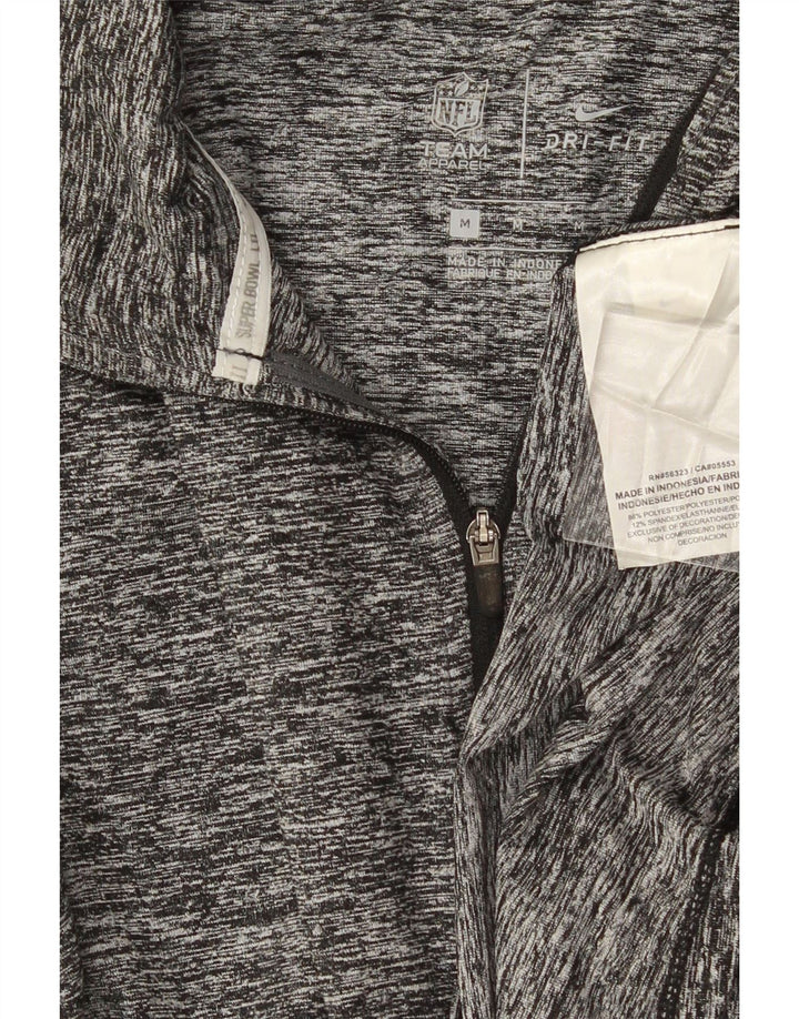 NIKE Mens Super Bowl Lii Graphic Pullover Tracksuit Top Medium Grey