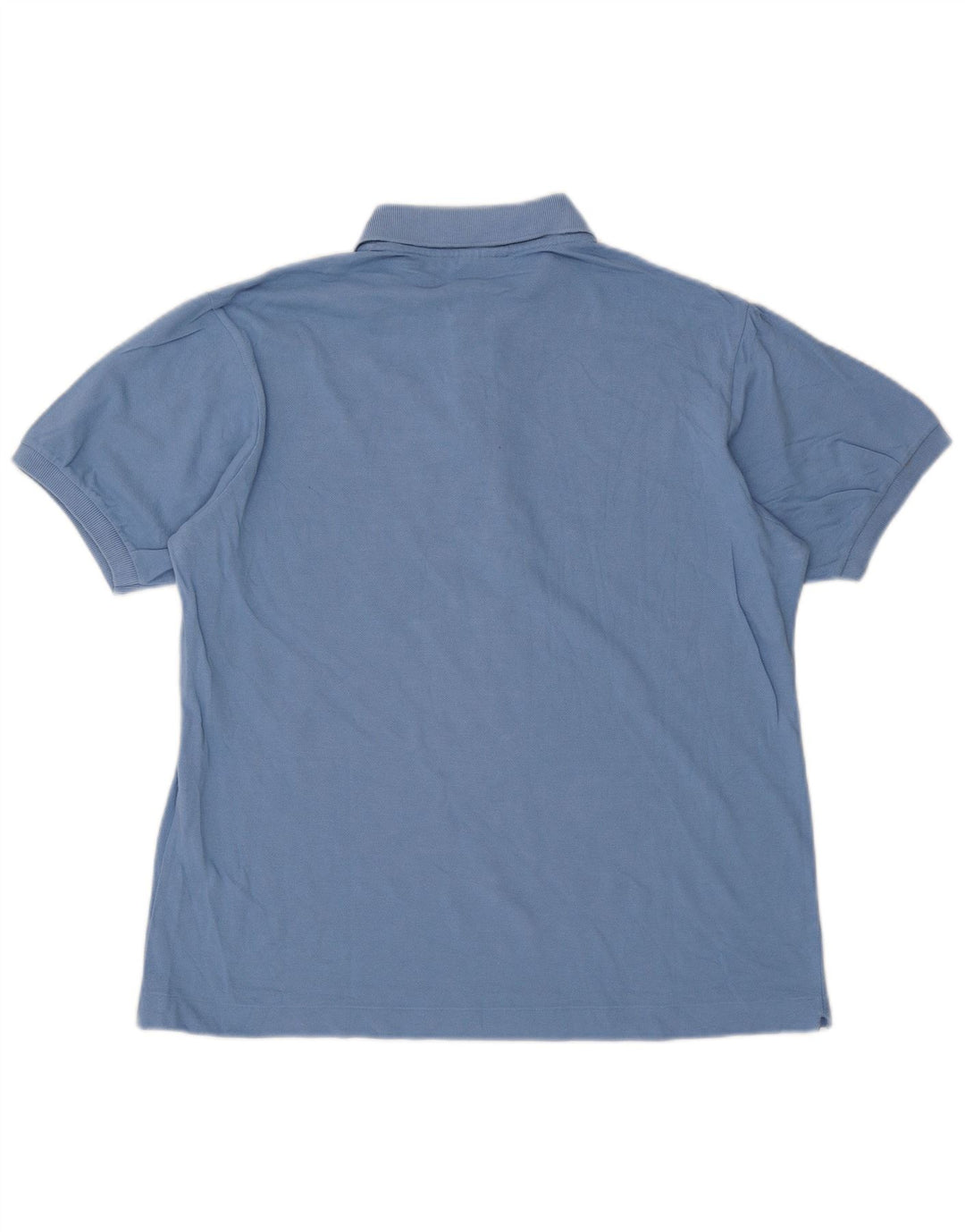 Lacoste Mens Polo Shirt Size 5 Large Blue Cotton