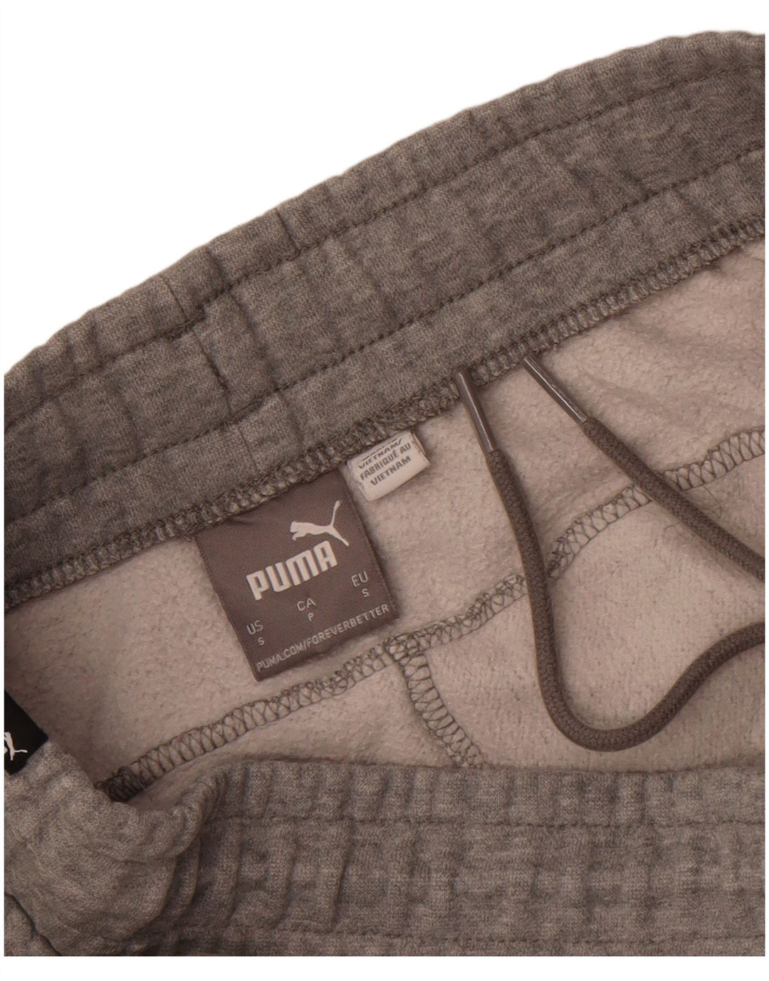 PUMA Womens Graphic Tracksuit Trousers Joggers UK 10 Small  Grey