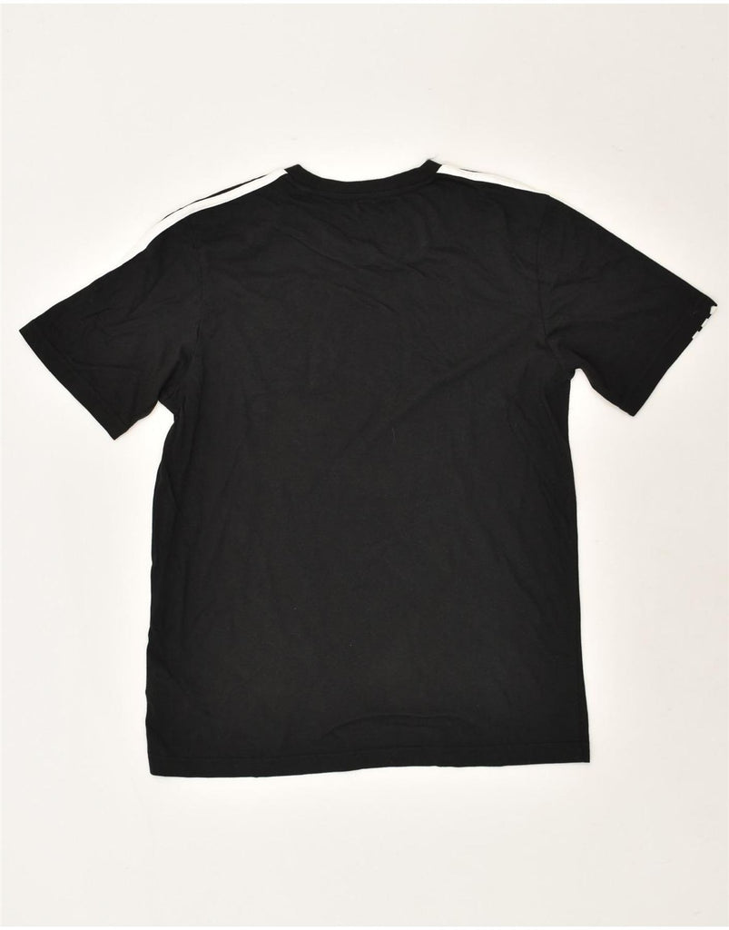 ADIDAS Mens T-Shirt Top Small Black Cotton | Vintage Adidas | Thrift | Second-Hand Adidas | Used Clothing | Messina Hembry 