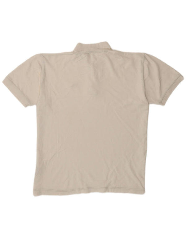 Kappa Mens Polo Shirt XL White Cotton