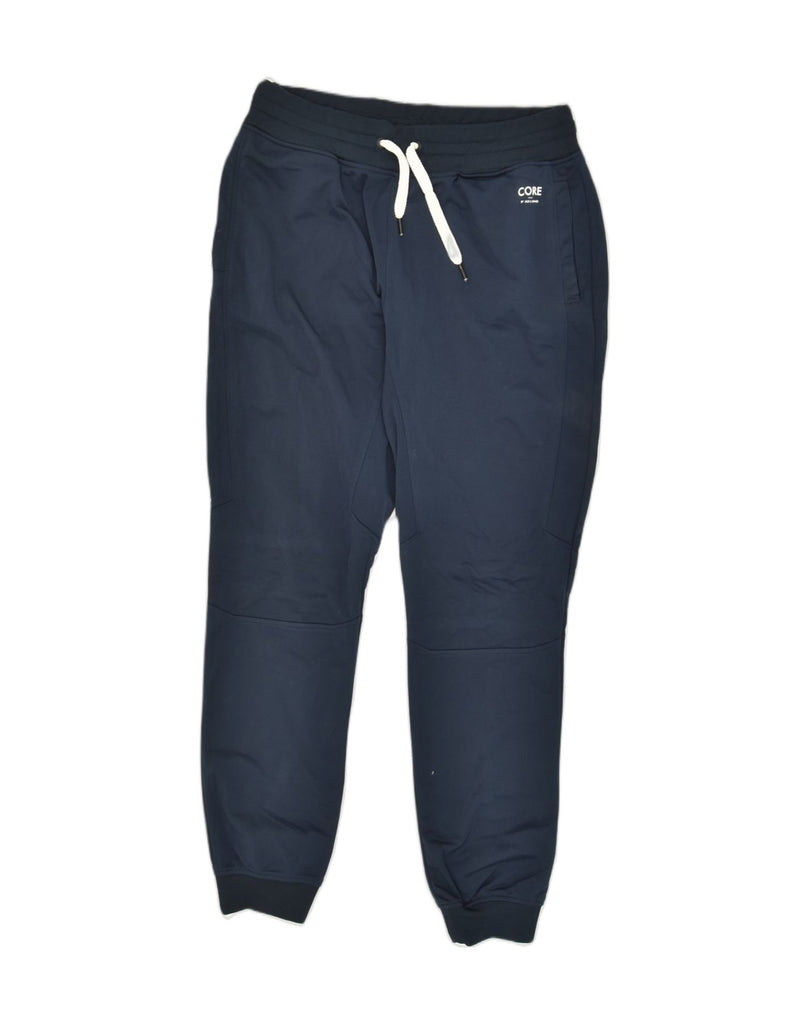 JACK & JONES Mens Core Tracksuit Trousers Joggers Large Navy Blue | Vintage Jack & Jones | Thrift | Second-Hand Jack & Jones | Used Clothing | Messina Hembry 