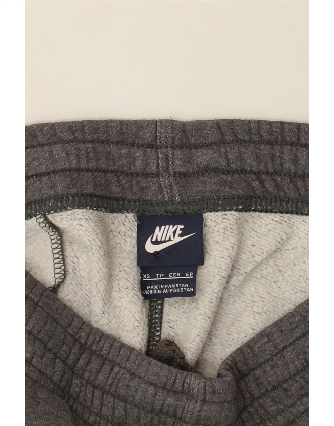 NIKE Mens Tracksuit Trousers Joggers XS  Grey Cotton Vintage Nike and Second-Hand Nike from Messina Hembry 
