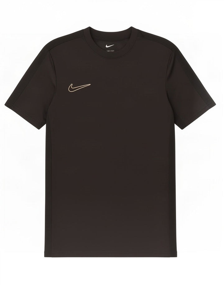Nike Mens Dri Fit Slim T-Shirt Top Small Black Polyester