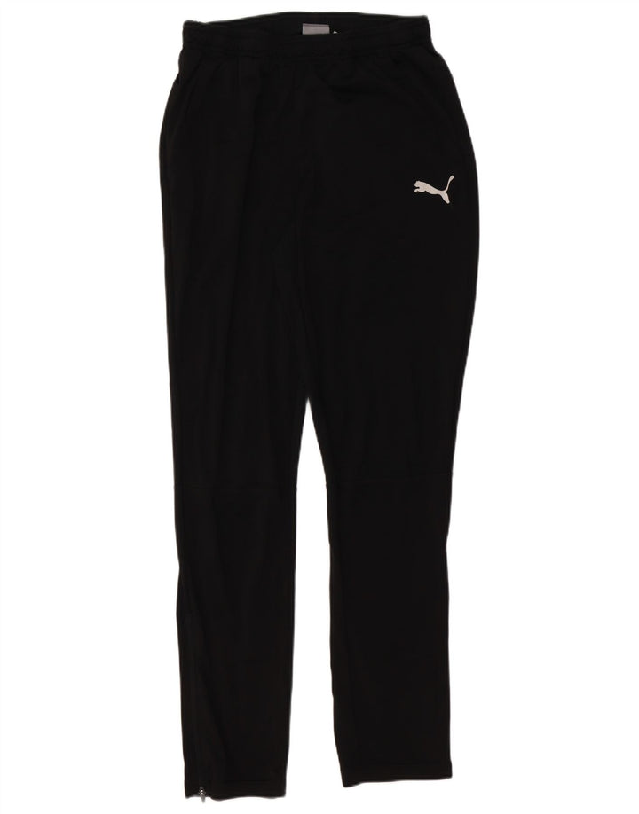 Puma Mens Slim Tracksuit Trousers Medium Black Polyester Sports