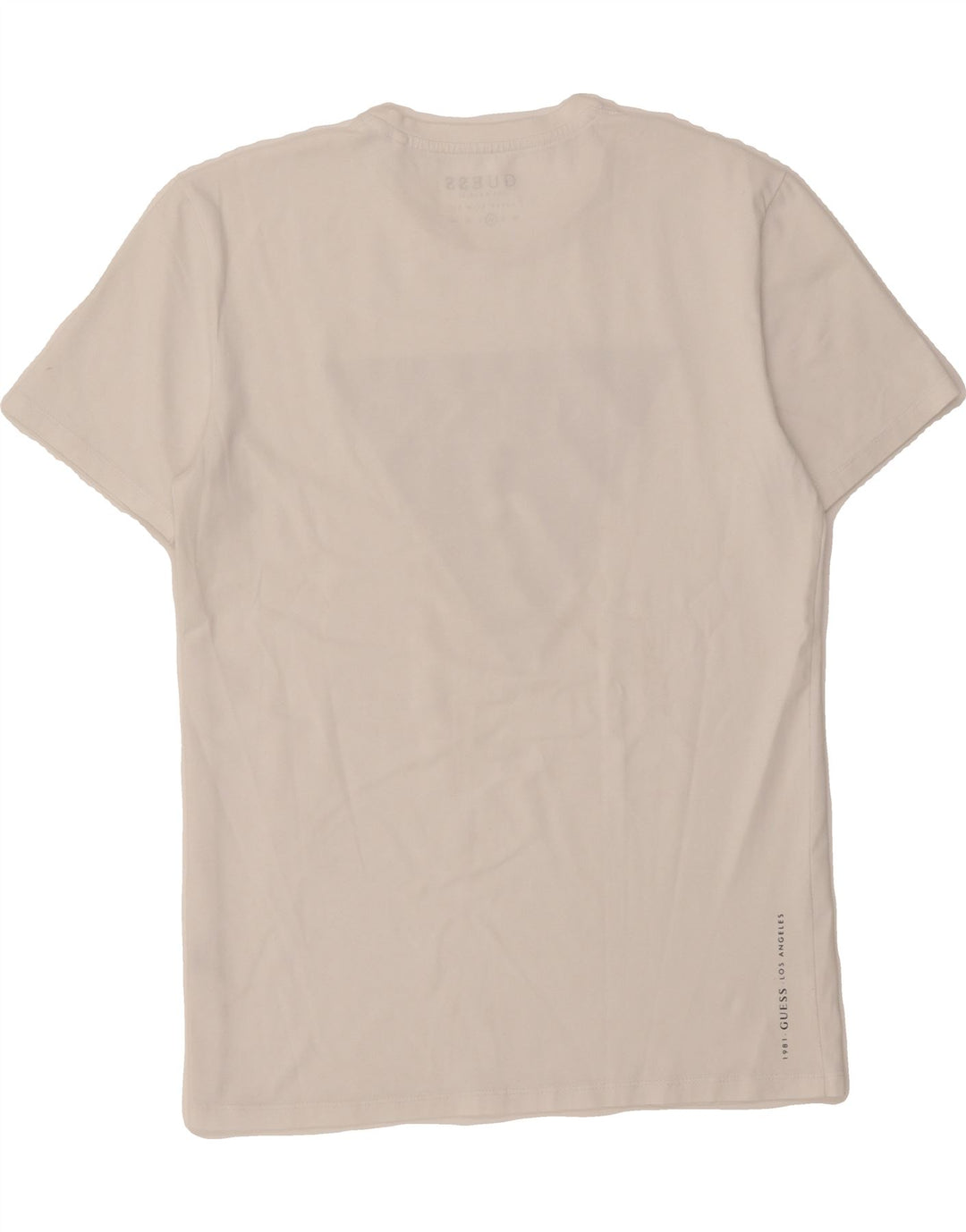 GUESS Mens Graphic T-Shirt Top Medium White Vintage Guess and Second-Hand Guess from Messina Hembry 