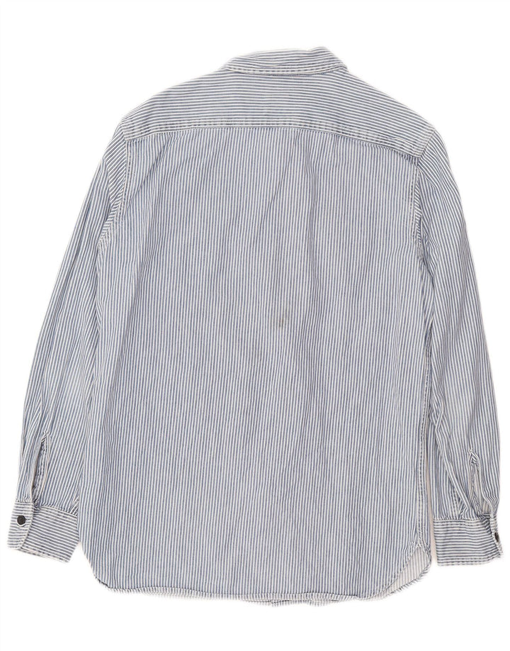Levi's Mens Relaxed Fit Shirt XS Blue Pinstripe