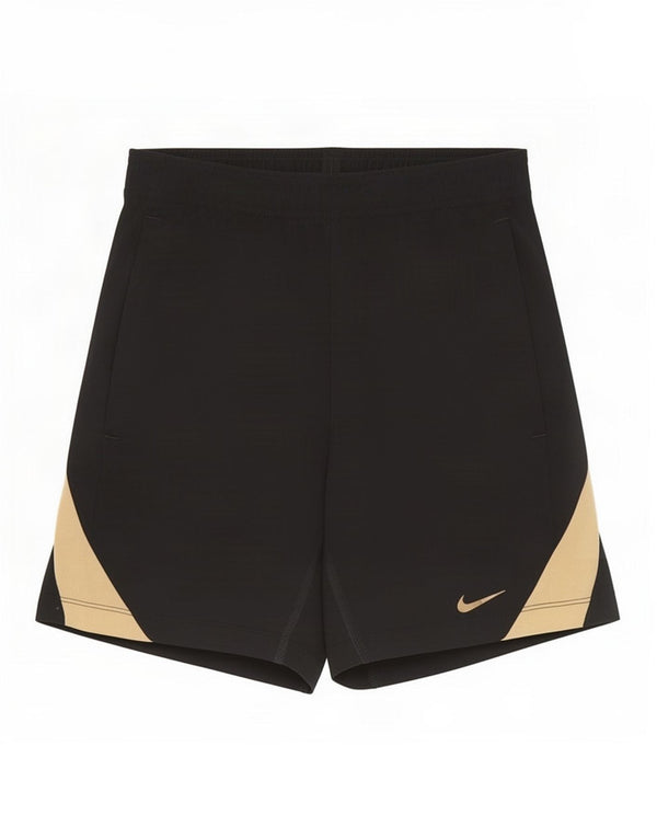 Nike Boys Dri Fit Sport Shorts 10-11 Years Medium Black Colourblock