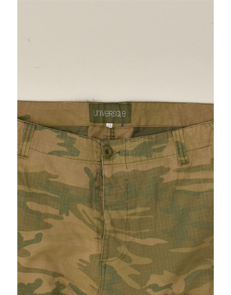 VINTAGE Mens Slim Cargo Trousers IT 54 2XL W38 L28  Green Camouflage | Vintage Vintage | Thrift | Second-Hand Vintage | Used Clothing | Messina Hembry 