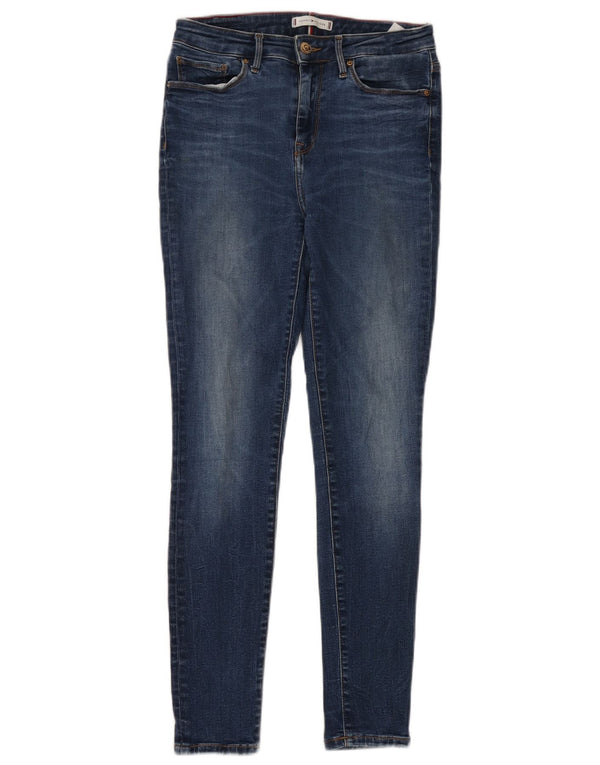 Tommy Hilfiger Womens Como Skinny Jeans W27 L28 Blue Cotton