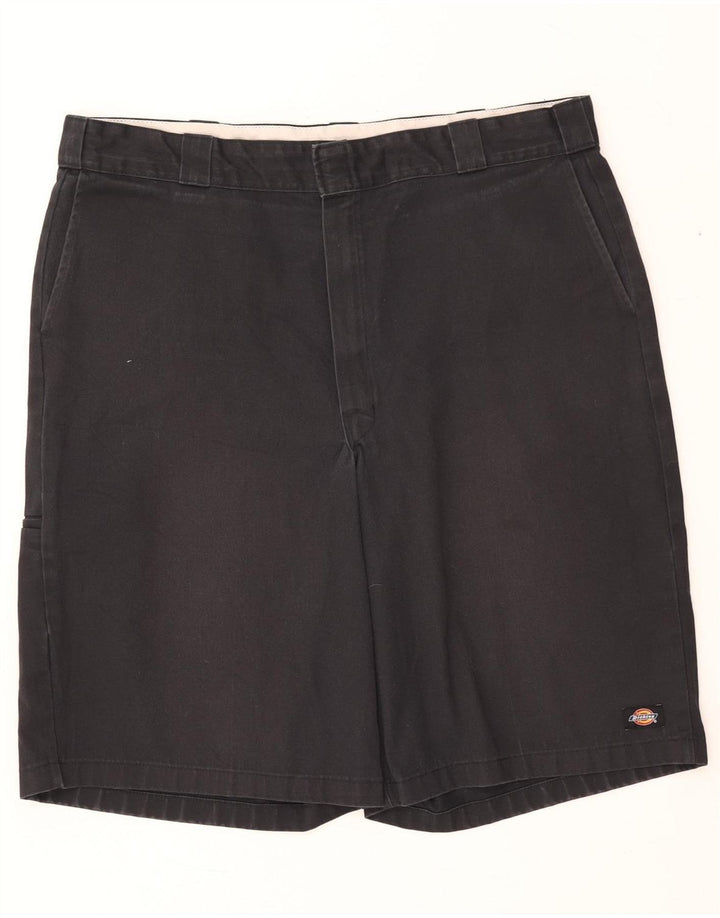 Dickies Mens Chino Shorts W42 2XL Black Polyester