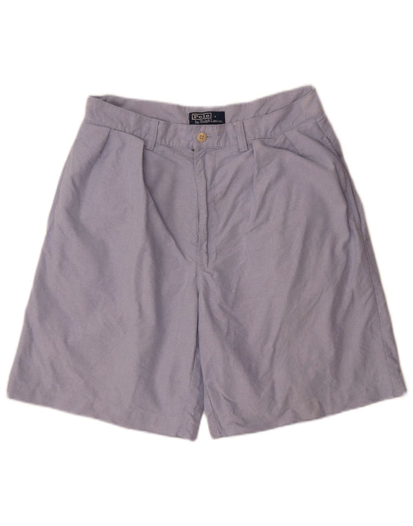 Polo Ralph Lauren Mens Pegged Chino Shorts W32 Large Blue Cotton