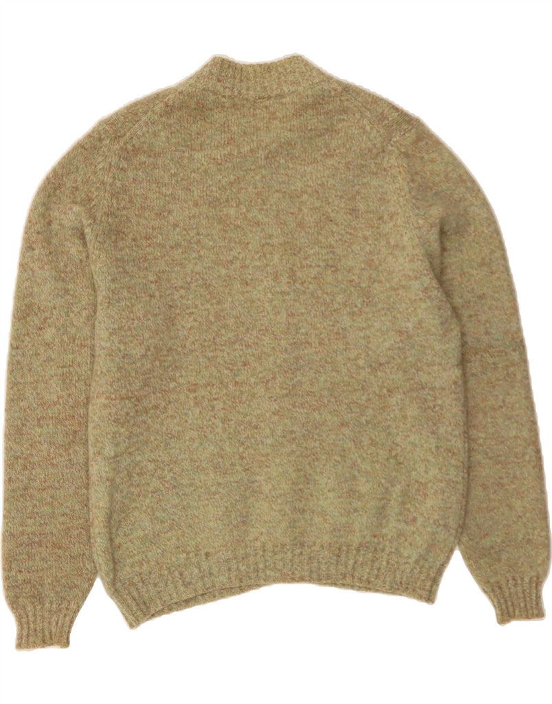 WOLSEY Womens Cardigan Sweater IT 54 2XL Beige Flecked Wool Vintage Wolsey and Second-Hand Wolsey from Messina Hembry 