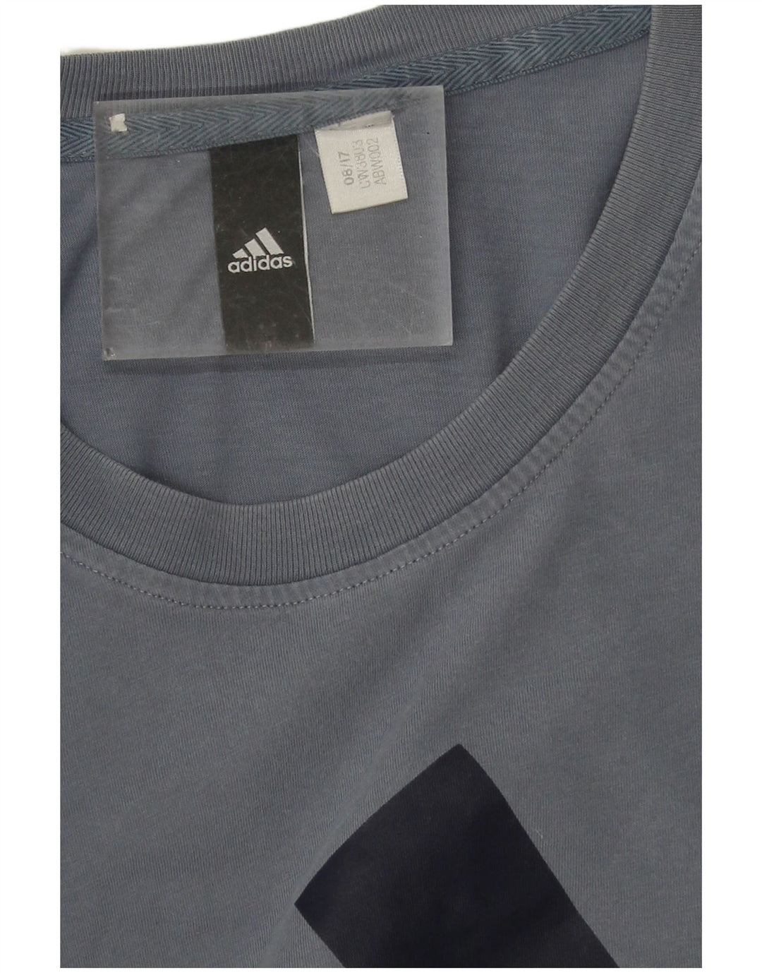 Adidas Mens Graphic T-Shirt Top 2XL Navy Blue