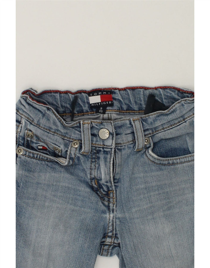 TOMMY HILFIGER Girls Straight Jeans 2-3 Years W20 L12 Blue Cotton | Vintage Tommy Hilfiger | Thrift | Second-Hand Tommy Hilfiger | Used Clothing | Messina Hembry 