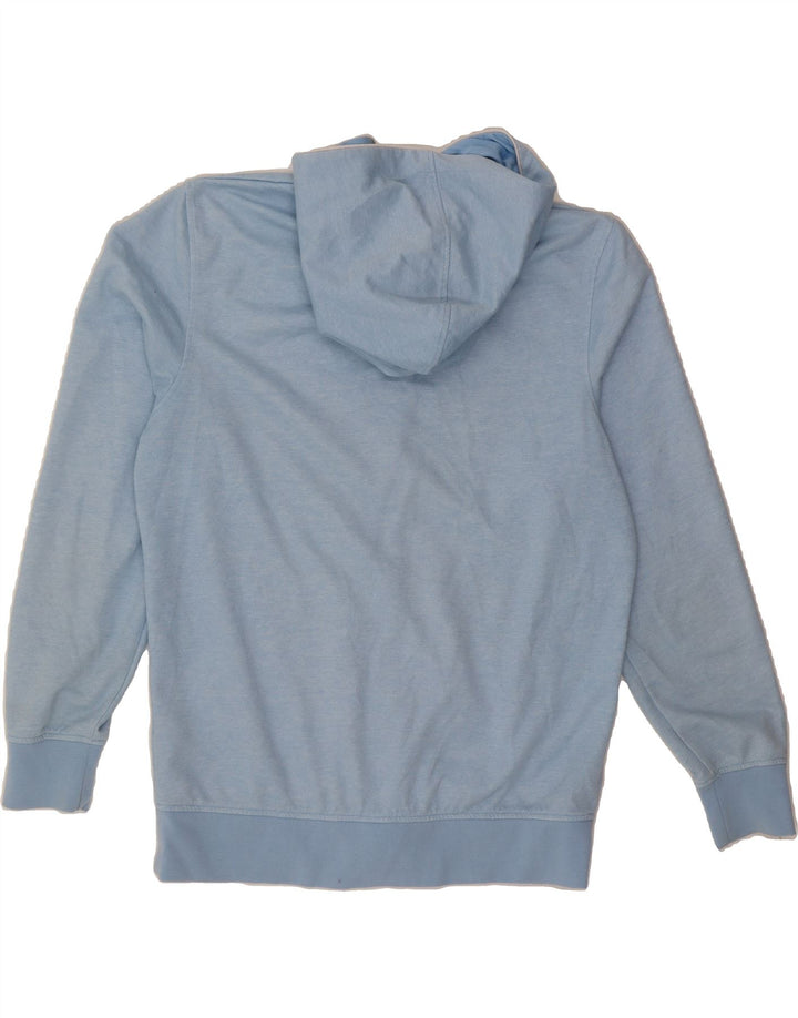 JACK & JONES Mens Zip Hoodie Sweater Large Blue Polyester Vintage Jack & Jones and Second-Hand Jack & Jones from Messina Hembry 