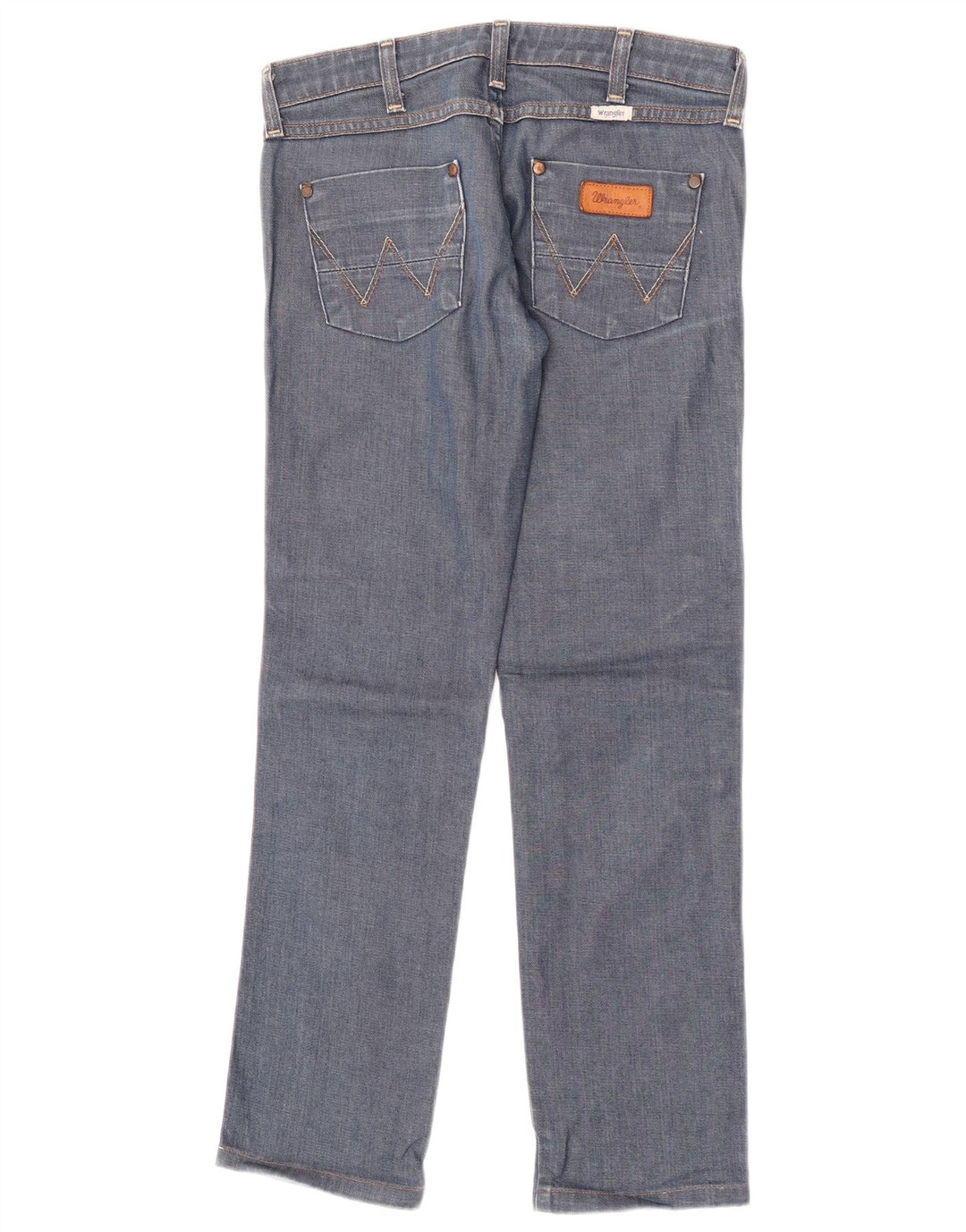 Wrangler Womens Lia Straight Jeans W27 L28 Blue Cotton