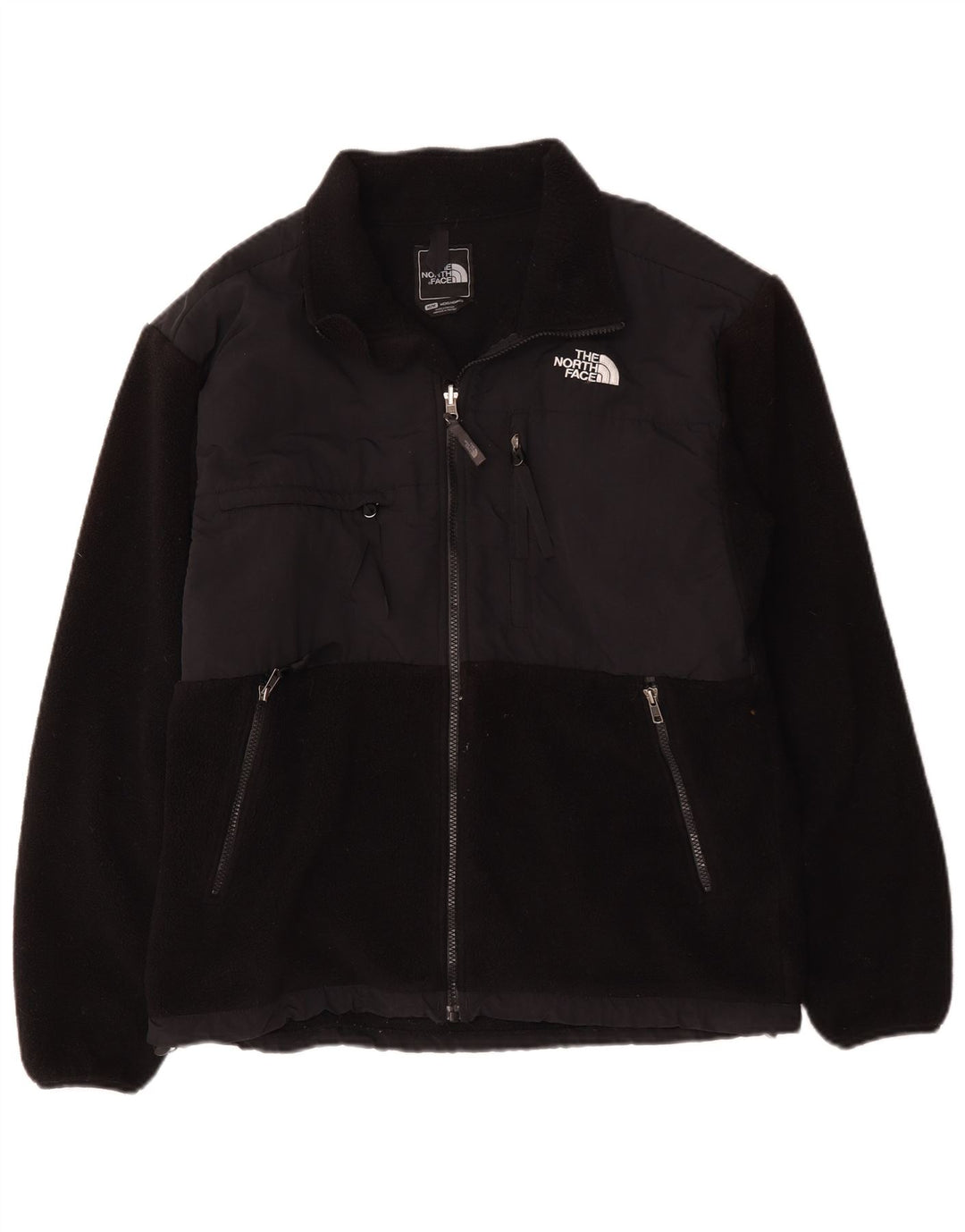 The North Face Mens Fleece Jacket UK 38 Medium Black Polyester