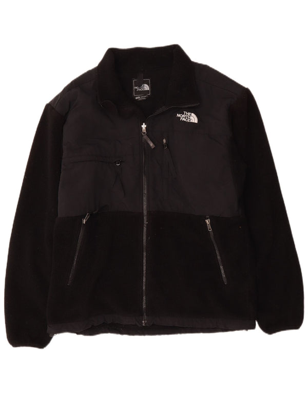The North Face Mens Fleece Jacket UK 38 Medium Black Polyester