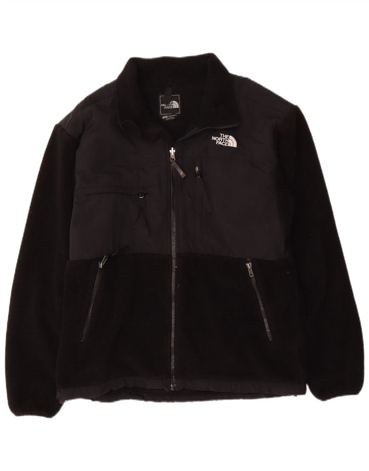 The North Face Mens Fleece Jacket UK 38 Medium Black Polyester