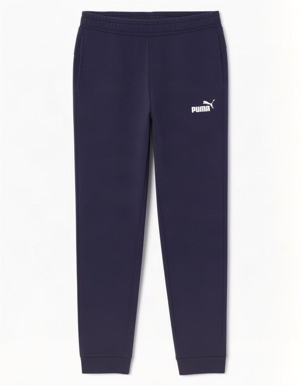 Puma Mens Tracksuit Trousers Joggers Large Navy Blue Cotton