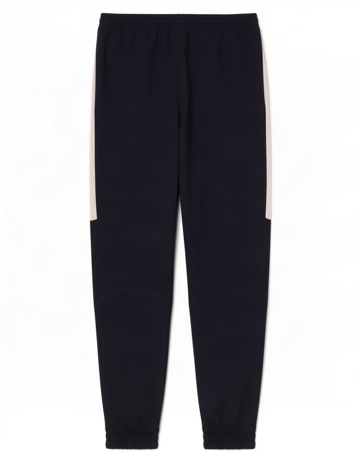 Nike Mens Dri Fit Tracksuit Trousers Medium Navy Blue Colourblock Polyester