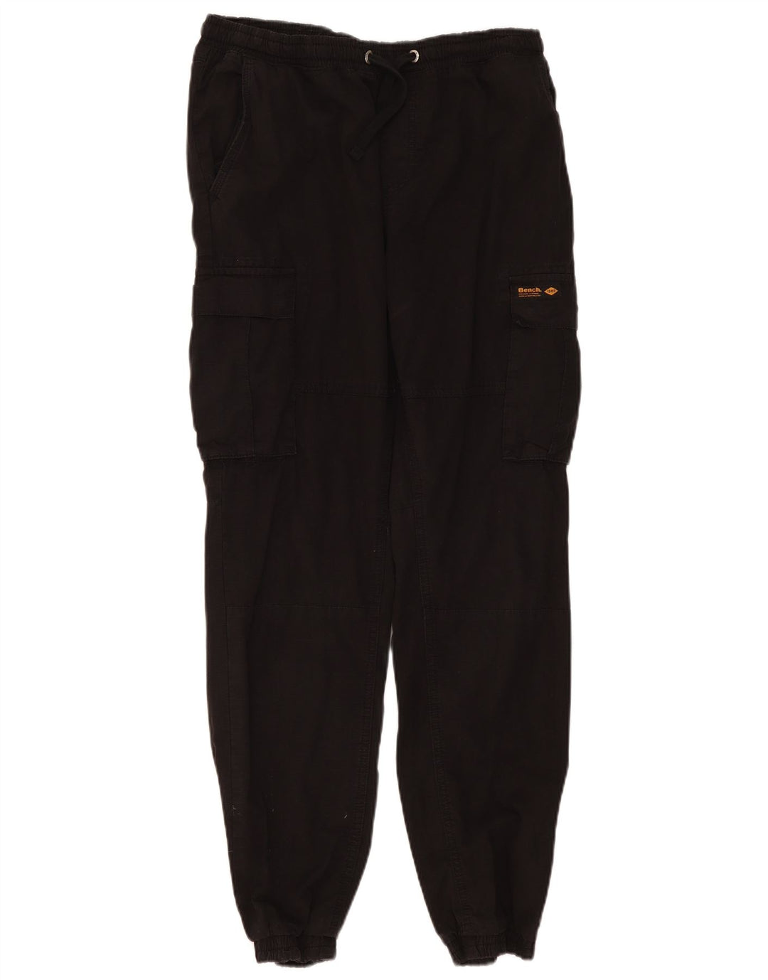 Bench Mens Joggers Cargo Trousers Large W34 L30 Black