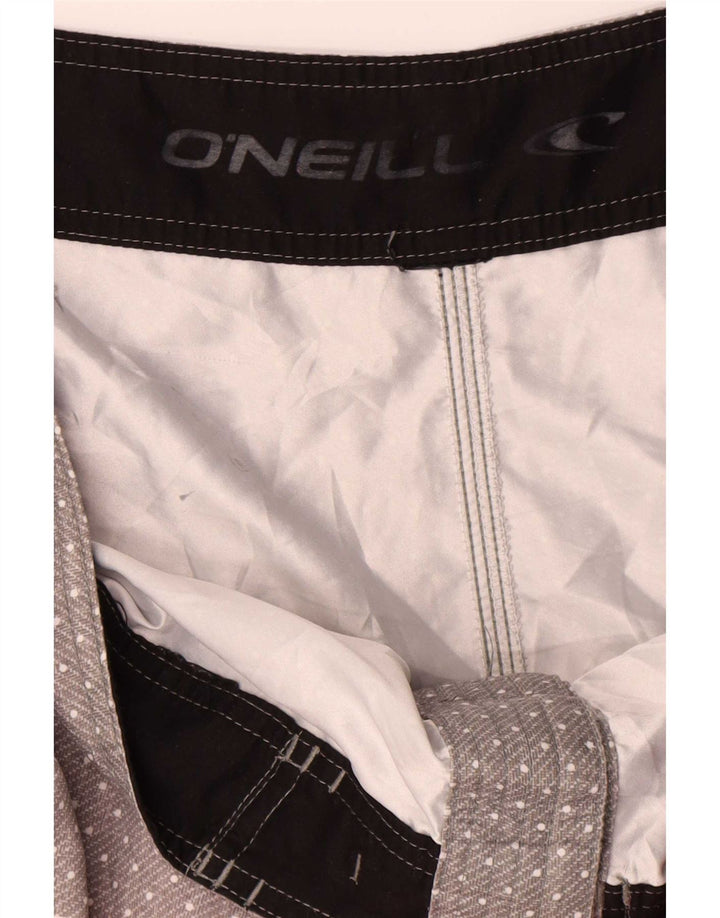 O'Neill Mens Swimming Shorts Large Red Colourblock