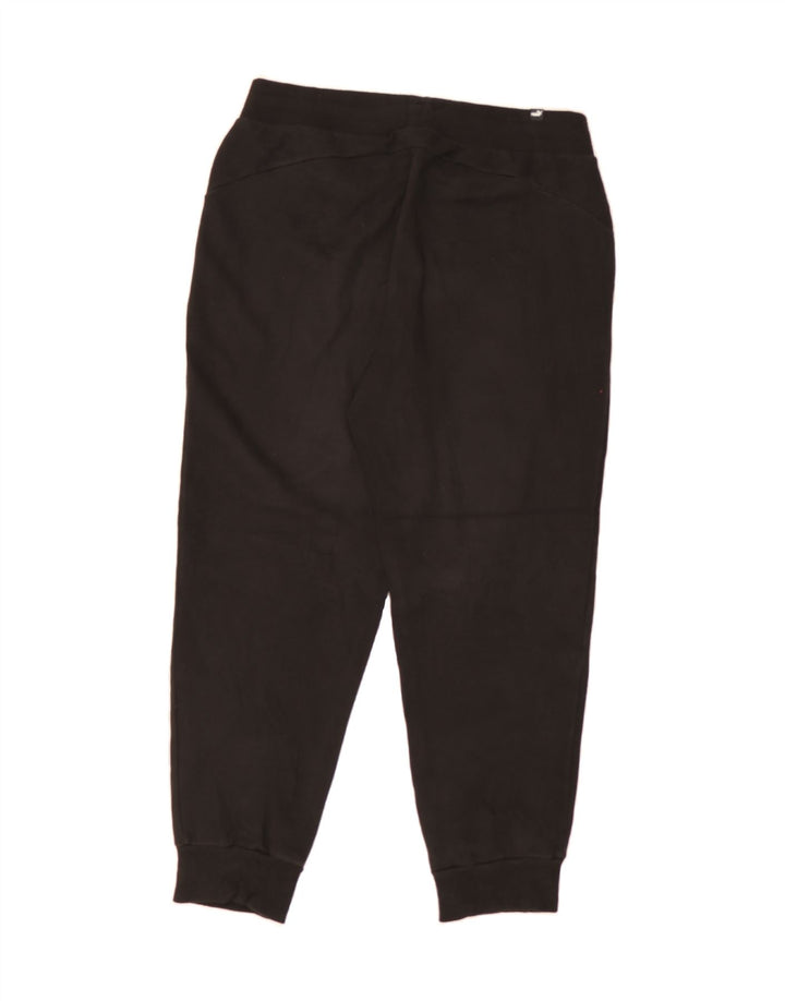 PUMA Mens Tracksuit Trousers Joggers Medium  Black Polyester Vintage Puma and Second-Hand Puma from Messina Hembry 