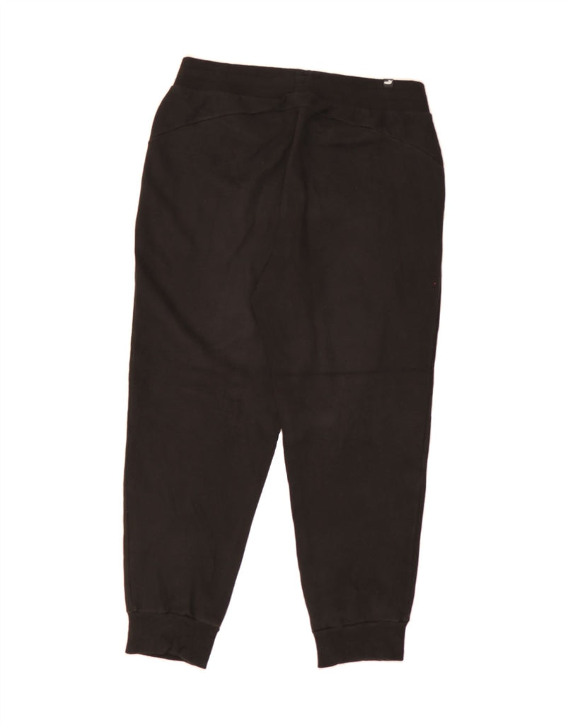 PUMA Mens Tracksuit Trousers Joggers Medium  Black Polyester Vintage Puma and Second-Hand Puma from Messina Hembry 