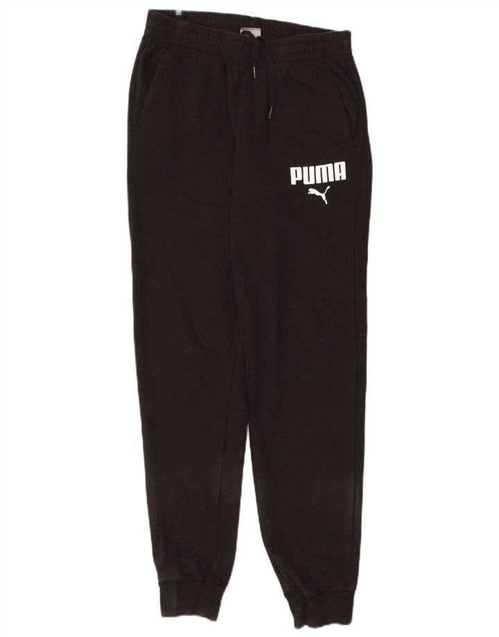 Puma Mens Tracksuit Trousers Joggers Medium  Black