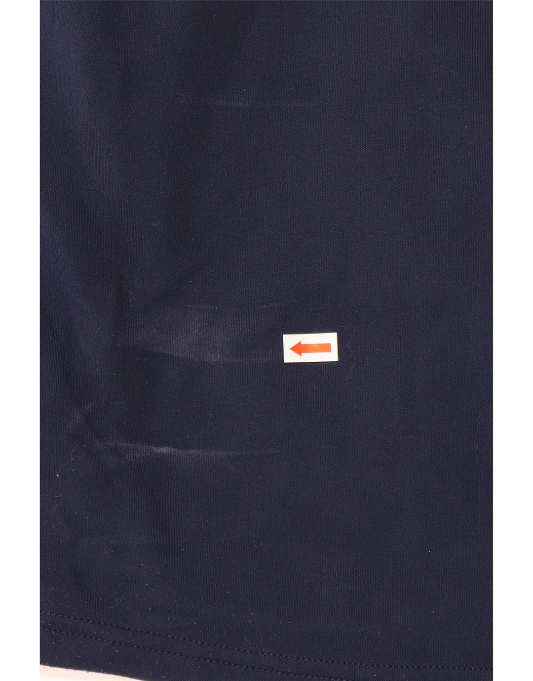 NIKE Mens Dri Fit Zip Neck Sweatshirt Jumper Medium Navy Blue Colourblock