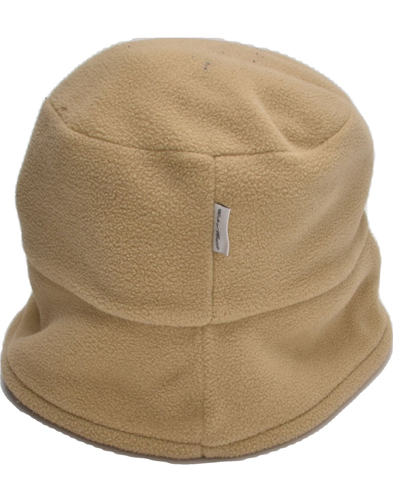 CONTE OF FLORENCE Mens Fleece Bucket Hat One Size Beige Polyester | Vintage Conte of Florence | Thrift | Second-Hand Conte of Florence | Used Clothing | Messina Hembry 