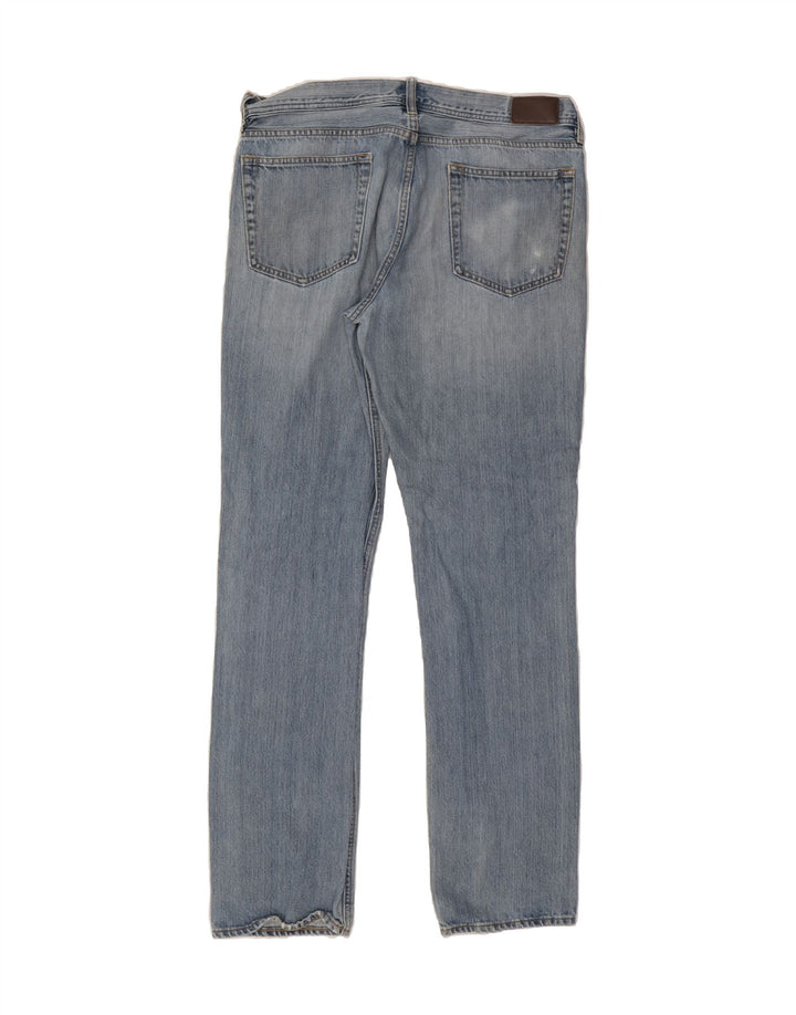 J. CREW Mens The Sutton Straight Jeans W34 L34 Blue Vintage J. Crew and Second-Hand J. Crew from Messina Hembry 