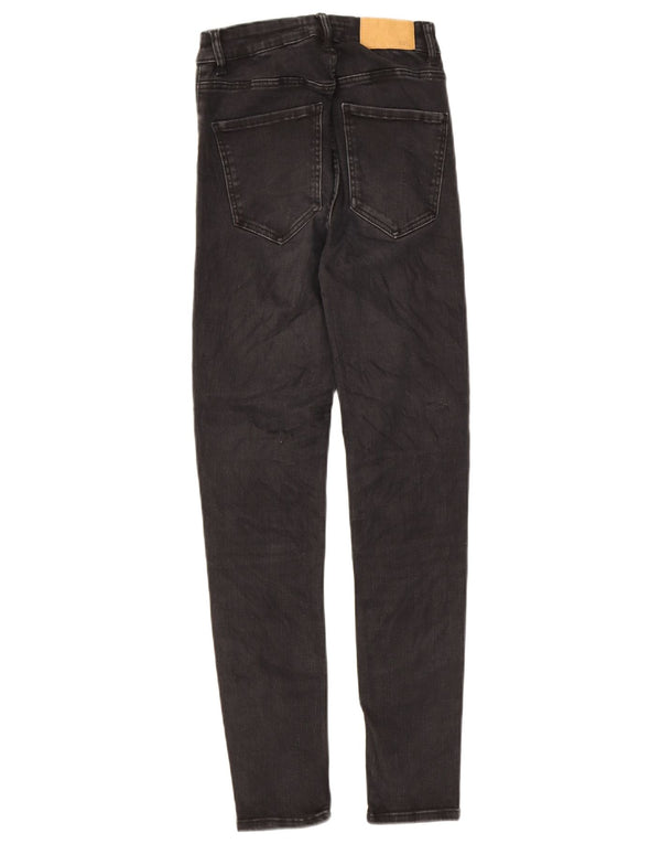 Zara Womens Skinny Jeans EU 36 XS W26 L26 Black