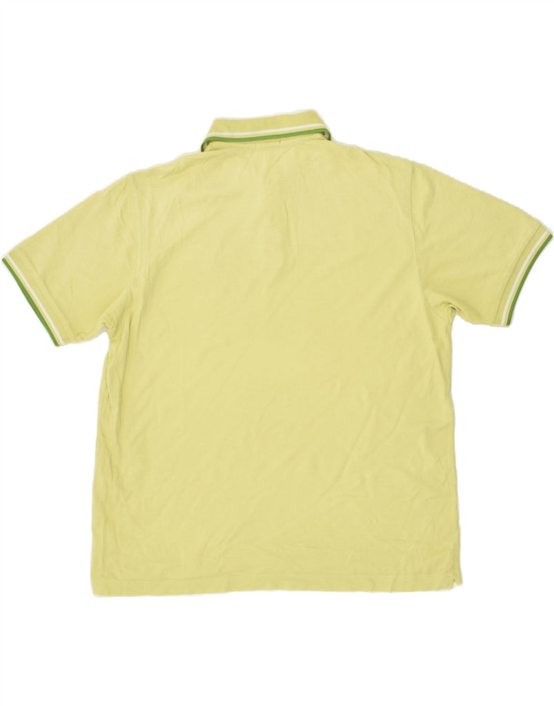 MARINA YACHTING Mens Polo Shirt XL Yellow Cotton | Vintage Marina Yachting | Thrift | Second-Hand Marina Yachting | Used Clothing | Messina Hembry 