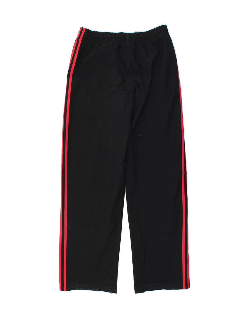 ADIDAS Boys Tracksuit Trousers 13-14 Years Black Polyester Vintage Adidas and Second-Hand Adidas from Messina Hembry 