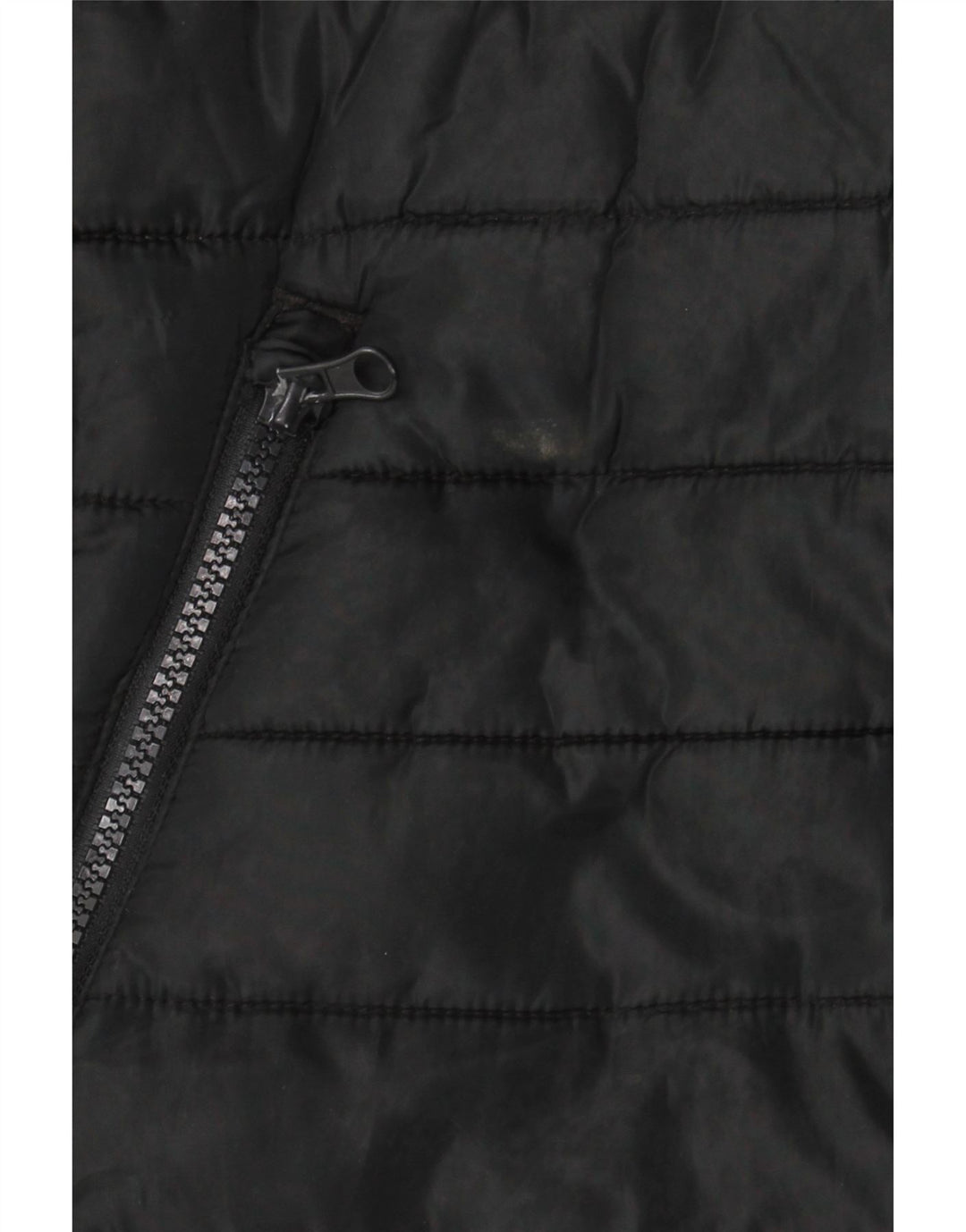 Jack & Jones Mens Hooded Padded Gilet UK 36 Small Black Polyester