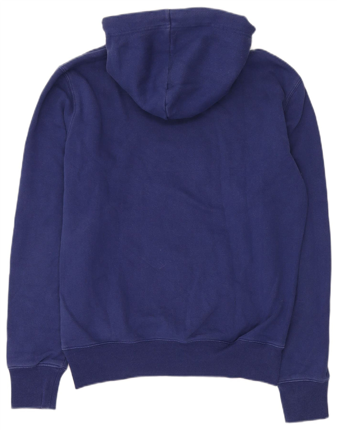 SUPERDRY Mens Hoodie Jumper Medium Blue Cotton