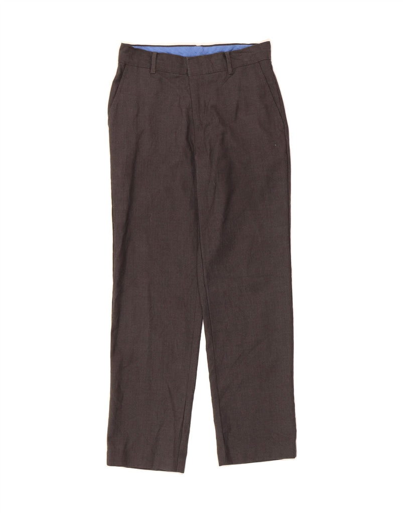 IZOD Boys Straight Chino Trousers 11-12 Years W26 L26 Grey Polyester Vintage Izod and Second-Hand Izod from Messina Hembry 