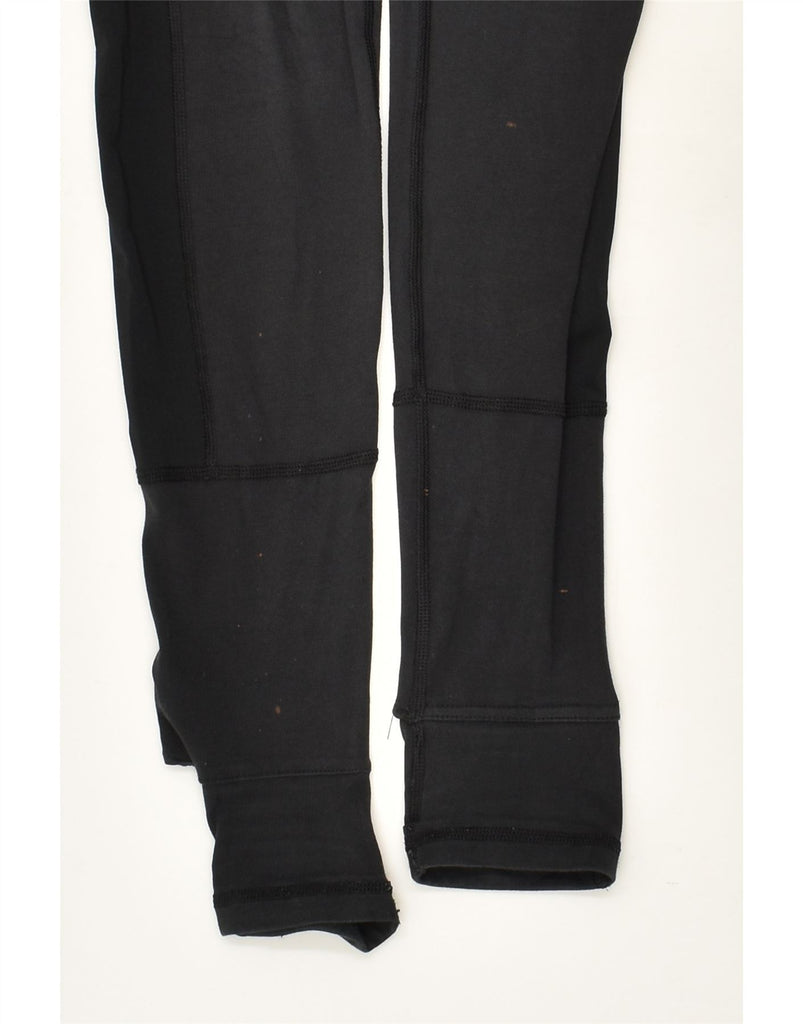 ADIDAS Womens Leggings UK 4 XS Black | Vintage Adidas | Thrift | Second-Hand Adidas | Used Clothing | Messina Hembry 