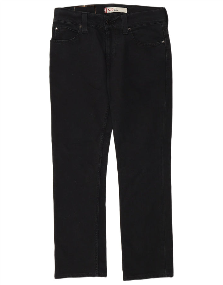 Levi's Mens 511 Slim Jeans W31 L29 Black