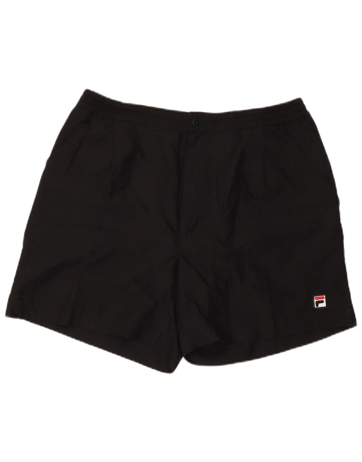 Fila Mens Chino Shorts Large W32  Black Polyester