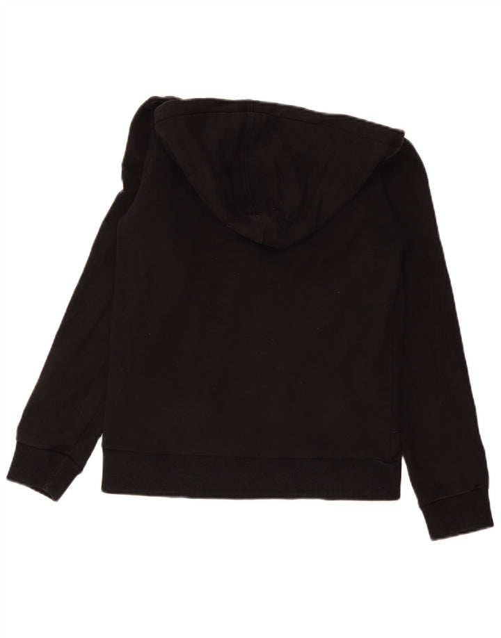 Puma Womens Hoodie Jumper UK 10 Small  Black