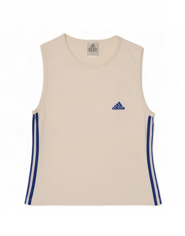 Adidas Mens Vest Top UK 34/36 Small White