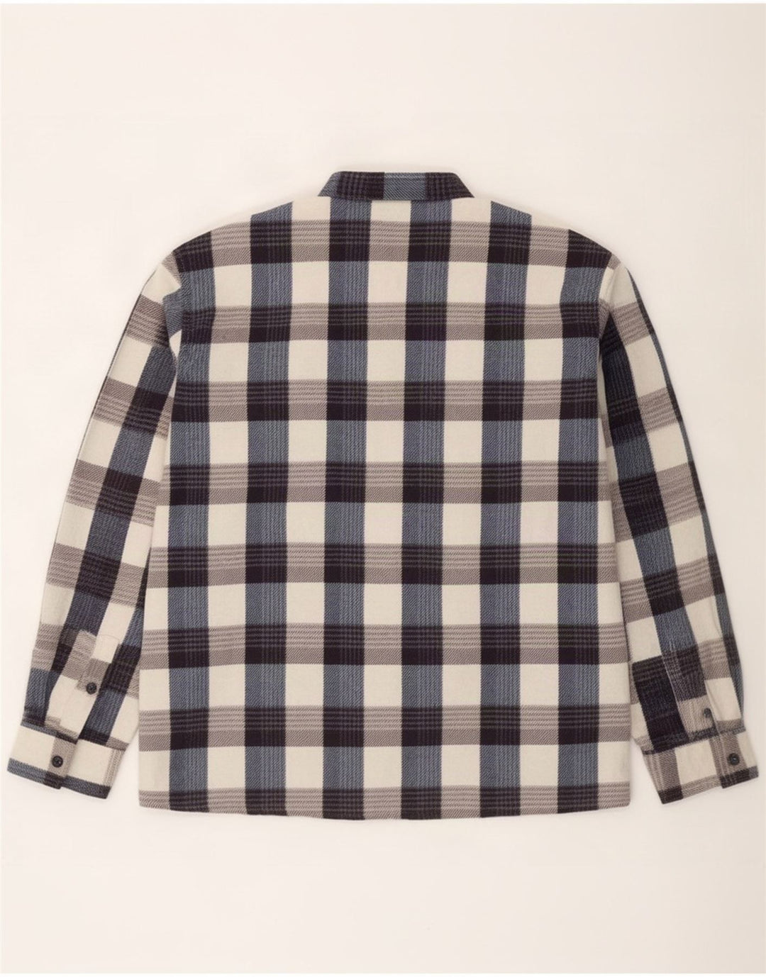Vintage Mens Flannel Shirt Medium Multicoloured Check